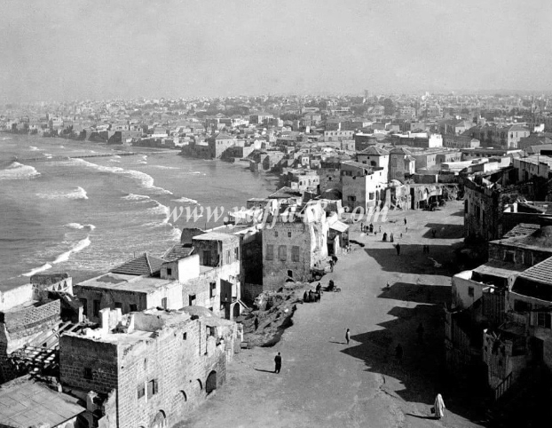 صور نادرة من زوايا مختلفة لمشاهد من حيي رشيد والمنشية بيافا تعود لعام 1936